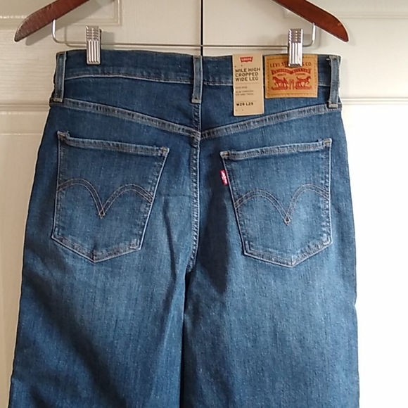 Mile high Levi's wide leg jeans size 29 - Picture 11 of 13